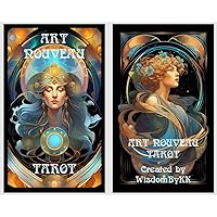 Art Nouveau Tarot Cards Deck. Jugendstil Tarot Inspired by Alphonse Mucha. Fortune Telling and Divination Cards