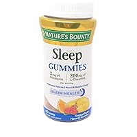 Sleep Complex Gummies 60ct, 3 millgrams Melatonin, 200 milligrams L-Theanine Gummies (2 Pack)