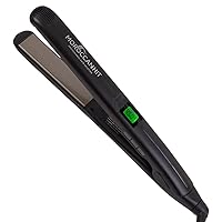 Professional Titanium Hair Straightener – 1 Inch Flat Iron with Variable Temp and LCD Display for Healthy Hair