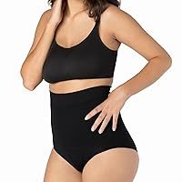 UpSpring C-Panty C-Section Recovery Underwear with Silicone Panel for Incision Care Black