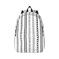Triangle Stripes Bohemian Pattern Large Capacity Backpack, Men'S And Women'S Fashionable Travel Backpack, Leisure Work Bag,