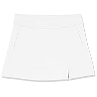 Callaway Girls' Pull-on Golf Skort with Truesculpt, Stretch Knit Fabric, Moisture-Wicking, Sun Protection