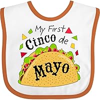 inktastic My 1st Cinco De Mayo with Taco Baby Bib