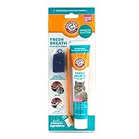 Arm & Hammer Cat Dental Kit - Toothbrush, Toothpaste and Oral Care for Kittens with Tuna and Fresh Mint Flavors