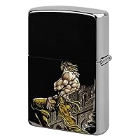 Zippo Lighter Case, JoJo's Bizarre Adventure, Zippo Cum Case, Lighter Case, Oil Lighter Case, Zippo Lighter Cover, Compatible, Silver, Metal, Men's, Anniversary, Birthday, Father's Day, Gift, Collection, Gift