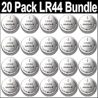 Maxell LR44 AG13 A76 357 Alkaline Button Cell Battery 20 Pack