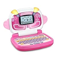 LeapFrog ABC and 123 Laptop for Preschoolers Ages 3-7 Years, Pink