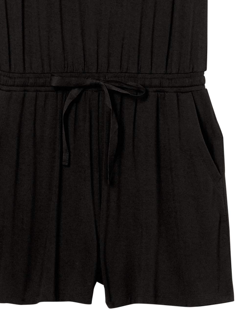 Amazon Essentials Women's Short-Sleeve Scoop Neck Romper