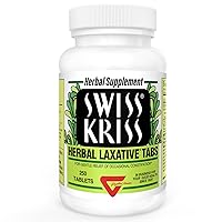 Swiss Kriss Herbal Laxative Tabs 250 Count