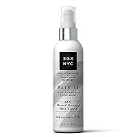 SGX NYC Hair IQ - 4 Fl Oz - For All Hair Types - 10-in-1 Leave In Treatment for Damaged Hair - Infused with Biotin and Hyaluronic Acid - Exclusive Bond Technology to Strengthen and Repair Hair Damage