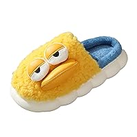 Kids Skippers Fashion Autumn And Winter Boys And Girls Children Slippers Flat Bottom Soft Plush Toddler 6 Fuzzy Slippers