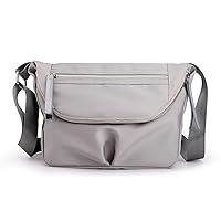 KARRESLY Small Crossbody Purse for Women,Nylon Lightweight Shoulder Bag Mini Handbags Cell Phone Wallet with Multi Pockets
