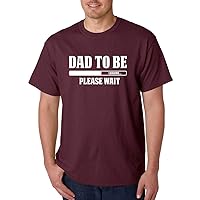 CBTwear Dad to Be Loading, Please Wait... - Pregnancy Announcement, New Daddy - Men's T-Shirt