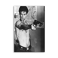 SSDECR Robert De Niro Poster Movie Actor Portrait Poster (9) Canvas Painting Wall Art Poster for Bedroom Living Room Decor 08x12inch(20x30cm) Unframe-style