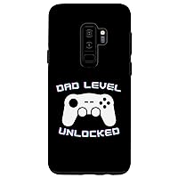 Galaxy S9+ Mens Dad Level Unlocked Gamer Soon To Be Father Case