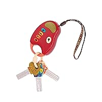 FunKeys- Pretend Play- Toy Keys For Toddlers and Babies, Red- 10 Months +