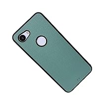 Compatible with Google Pixel 3A / Pixel 3A XL Case Full Cover Carbon Fiber Anti Slip Creative Simple Scratch Resistant Anti Fall Frosted Shell Back Cover (Green, 3A)
