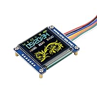 waveshare 1.5inch RGB OLED Display Module 128×128 Resolution, 65K RGB Colors SPI Interface Compatible with Arduin/Raspberry Pi/STM32, etc