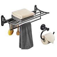 Oil Rubbed Bronze Toilet Tissue Paper Holder with BESy Oil Rubbed Bronze Towel Racks