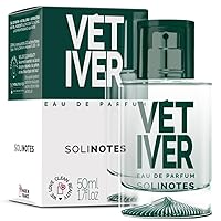 SOLINOTES Vetiver Perfume for Men - Eau De Parfum | Bold and Sensual Adventure - Made in France - Vegan - 1.7 fl.oz
