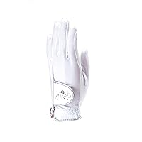 Glove It Clear Dot Glove - Soft Cabretta Leather - UV Spectrum Protection - Ladies Performance Grip Gloves for Golfing & Sports
