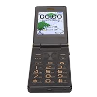 Diydeg Senior Flip Cell Phone, 2.8 Inch Screen Flip Phone for Seniors with Big Buttons, LED Flashlight, Audio Speaker, 5900mAh, Easy to Use, MP3 MP4 Unlocked Phones for Elderly (Red)