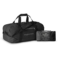 Eagle Creek No Matter What Duffle Bag for Travel - Durable and Water-Resistant, with Removable Shoulder Strap, Compression Straps, and Storage Pouch