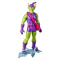 Marvel Legends Series 3.75-inch Retro 375 Collection Green Goblin Action Figure Toy, 2 Accessories