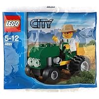 LEGO City Mini Figure Set #4899 Tractor Bagged