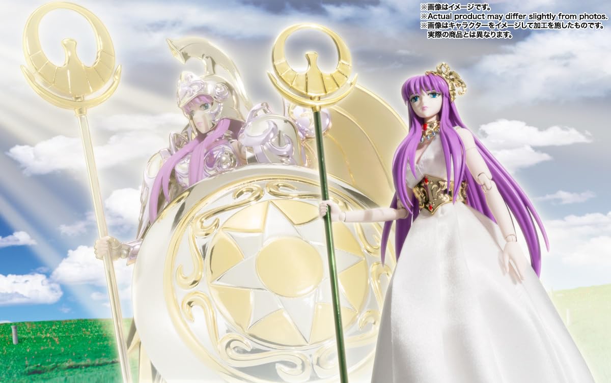 TAMASHII Nations - Saint Seiya - Goddess Athena & Saori KIDO, Bandai Spirits Saint Cloth Myth EX Action Figure