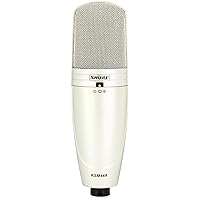Shure KSM44A Multi-Pattern Condenser Microphone - Large Diaphragm Side-Address Mic with Subsonic Filter, Prethos Advanced Preamplifier Technology and 3 Polar Patterns for Great Recording Flexibility