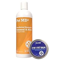Pet MD Oatmeal + Aloe Shampoo & 3-in-1 Pet Balm