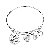 Bridesmaid Gifts Adjustable Bracelet Thank You for Standing by My Side Bangle Wedding Gift for Best Friends Sister Thank You Gift Bridesmaids Gifts From Bride Bridesmaid Bracelets Jewelry Gift