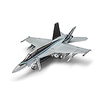 85-5871 Top Gun Maverick's F/A-18E Super Hornet Fighter Jet Kit 1:48 Scale 161-Piece Skill Level 5 Plastic Model Airplane Building Kit, Gray, Medium