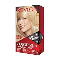 ColorSilk Beautiful Color Permanent Color, Ultra Light Natural Blonde 04, Pack of 3