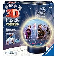 Disney Frozen 2: 3D Puzzle-Ball 72 Teile: Erlebe Puzzeln in der 3. Dimension