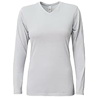 A4 Ladies' Long-Sleeve Softek T-Shirt