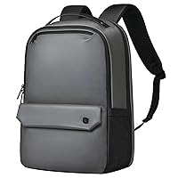 Hanke Carry on Backpack Toiletry Travel Laptop Backpack for Men & Women, Durable Rucksack Weekender Bag Daypack(Mineral Grey)