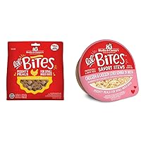 Stella & Chewy's Lil Bites Freeze-Dried + Wet Food Bundle for Small Breeds - Chicken & Chicken Liver