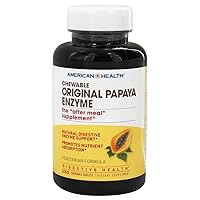 American Health Papaya Enzyme Plus, 250 CT