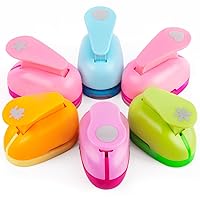 LoveInUSA Punch Craft Set, 10 Pack Hole Punch Shapes Hole Punch