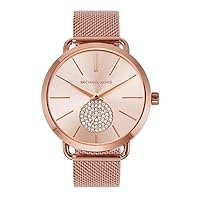 Michael Kors Portia Women's Watch, Stainless Steel Bracelet Watch for Women