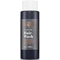 Hydrating Hair Wash for Men | Gentle Shampoo Promotes Softness, Shine & Scalp Health | Free of Parabens, Sulfates & Silicones | Vegan | 13oz