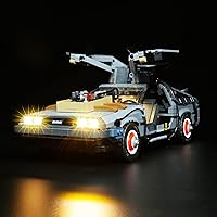 GC Light kit for Lego® Back to The Future Time Machine 10300 (Lego Set is not Included) (Classic)