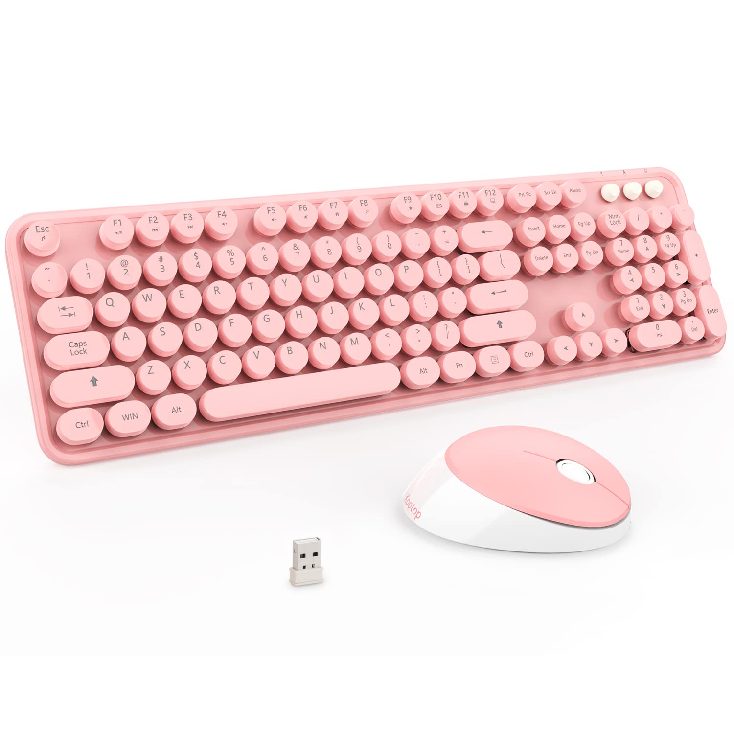 Pink Wireless Keyboard and Mouse: Bàn phím và chuột không dây màu hồng là sự lựa chọn hoàn hảo cho những người yêu màu sắc và theo đuổi phong cách trẻ trung. Hãy tận hưởng cuộc sống đầy màu sắc cùng với bàn phím và chuột màu hồng này.