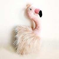 Flamingo Stuffed Animal Head Wall Mount - 15