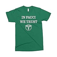 Threadrock Men's in Fauci We Trust Social Distancing T-Shirt