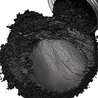 Pearl Black Mica Powder - 100 Grams - Epoxy Resin Color Pigment - Metallic Black Mica Powder for Epoxy Resin - Black Epoxy Pigment Powder - Epoxy Color Pigment - Epoxy Resin Pigment
