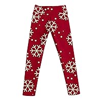 Fleece Lined Leggings Women Christmas Warm Legging Cold Weather Thick Velvet Tights Funny Xmas Print Sherpa Snow Pant