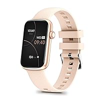 Fitness Tracker for Women, Heart Rate Monitor Blood Pressure Activity Trackers and Smartwatches, IP68 Waterproof Sleep Tracker Calories Counter Fitness Watch, Pink
